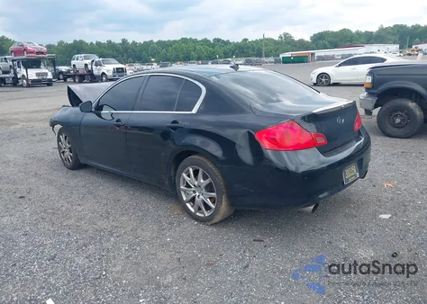 2012 Infiniti G37X z USA, uszkodzony, nr VIN JN1CV6AR2CM978692